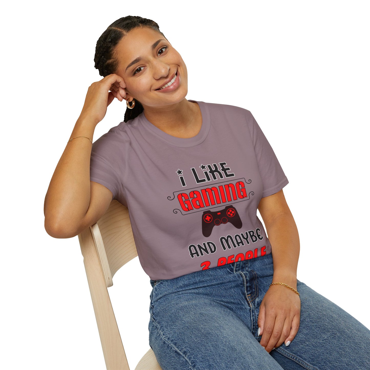 I Like Gaming- Women's Softstyle T-Shirt