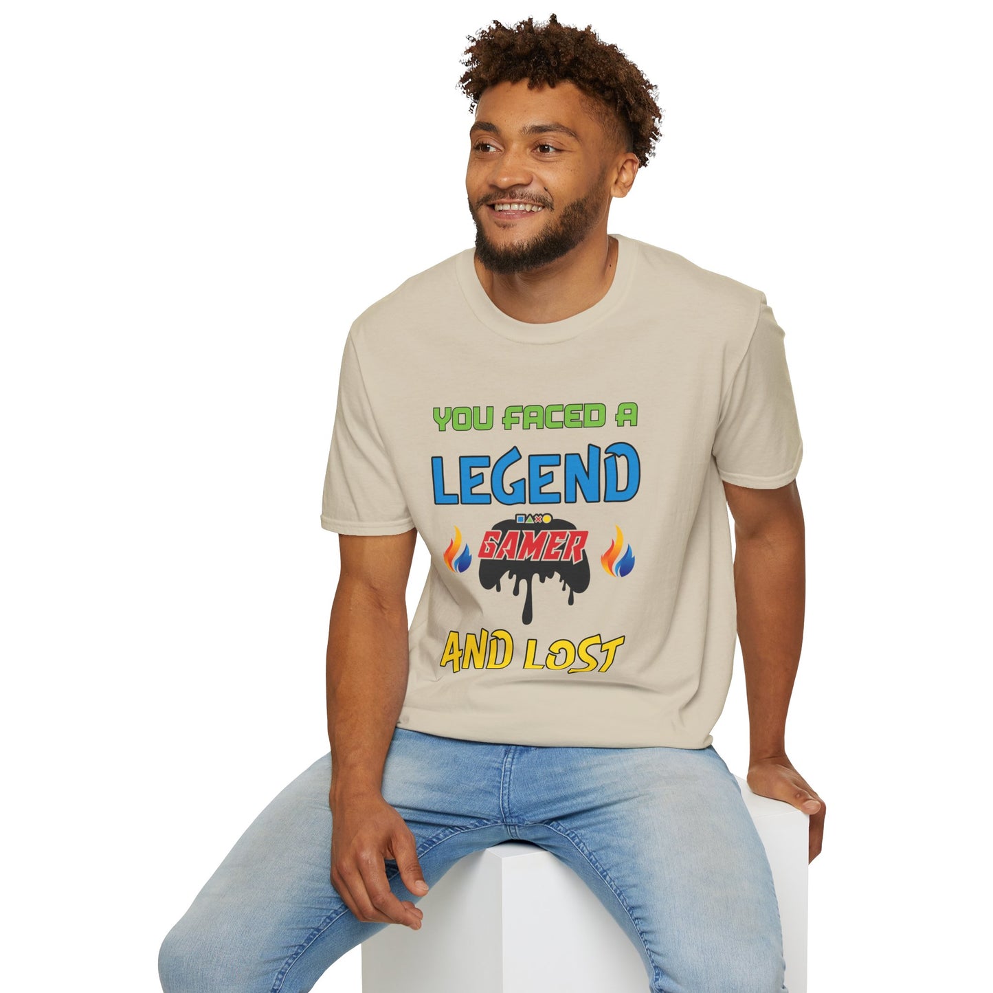 You Faced a Legend- Men's Softstyle T-Shirt