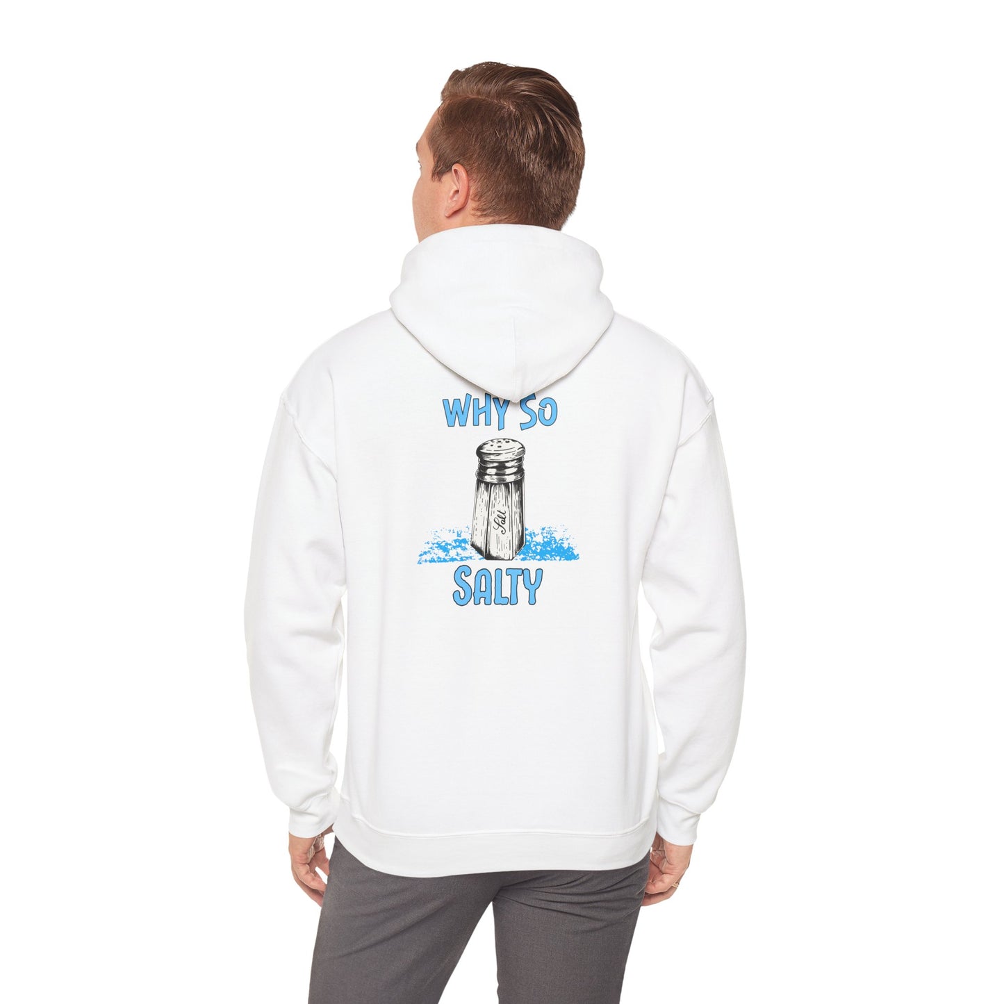 Why So Salty- Men's Heavy Blend™ Hoodie