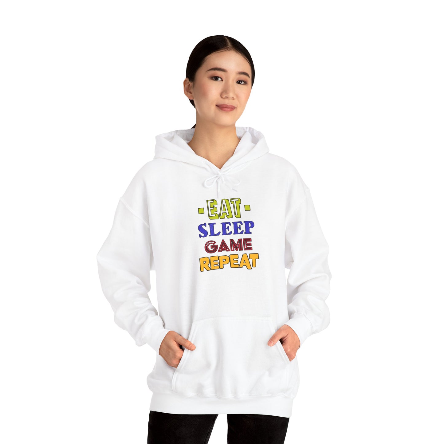 Eat Sleep Game Repeat- Women's Hoodie