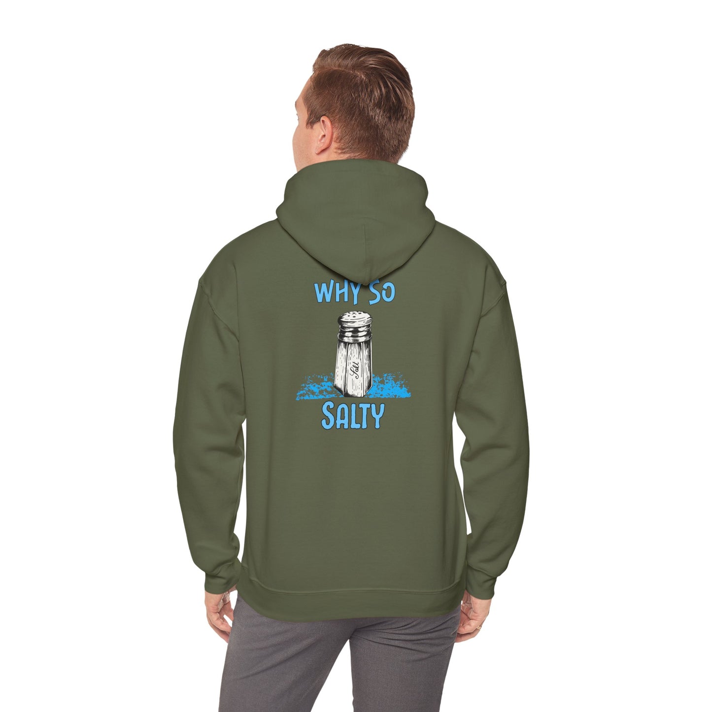 Why So Salty- Men's Heavy Blend™ Hoodie