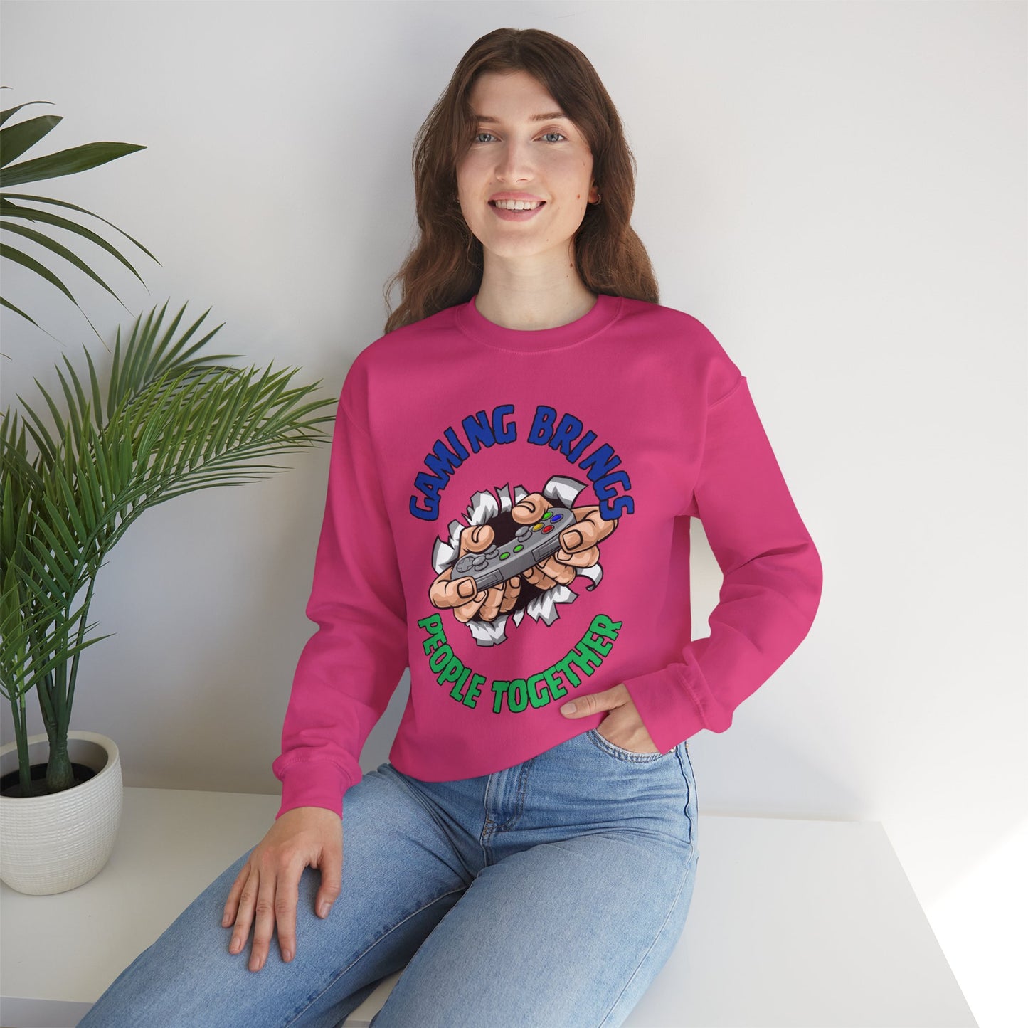 Gaming Brings People- Women's Sweatshirt