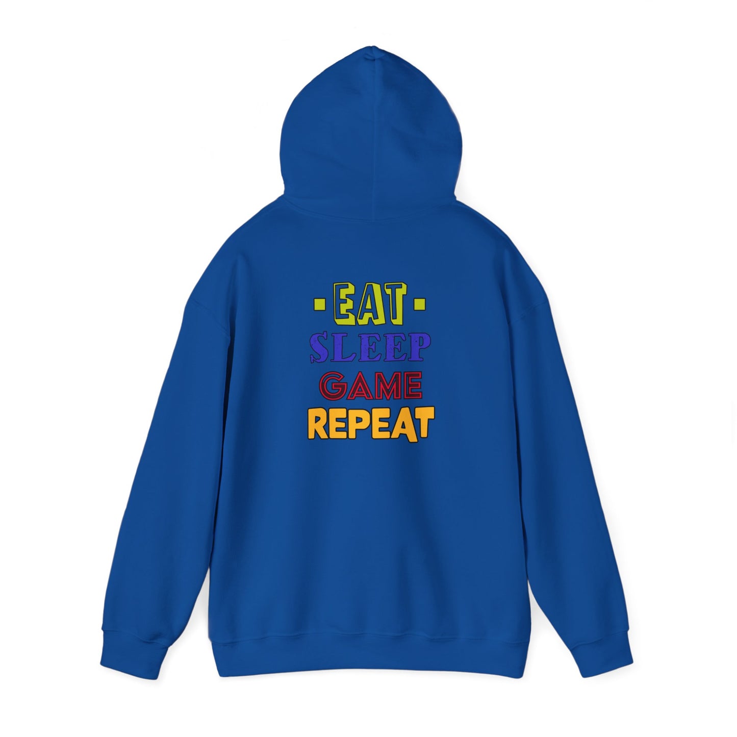 Eat Sleep Game Repeat- Men's Heavy Blend™ Hoodie