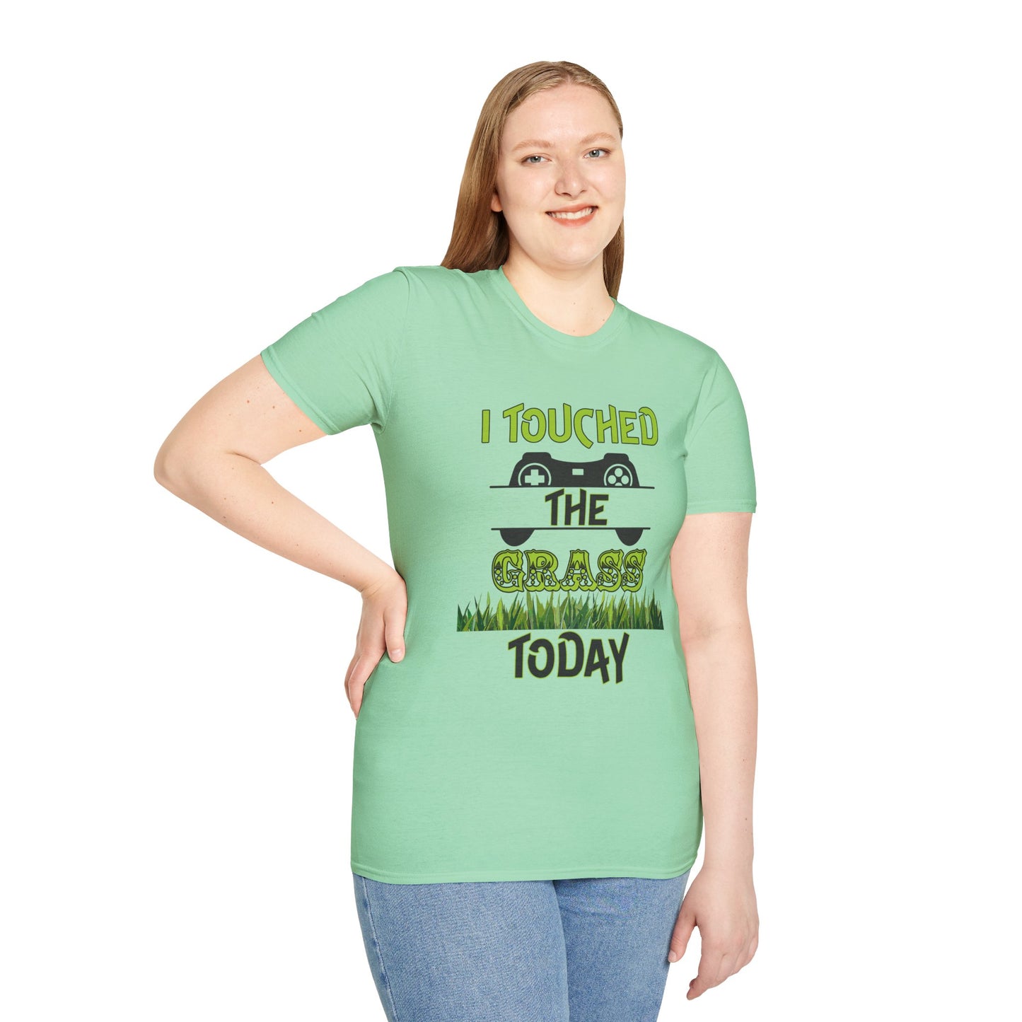 I Touched The Grass- Women's Softstyle T-Shirt