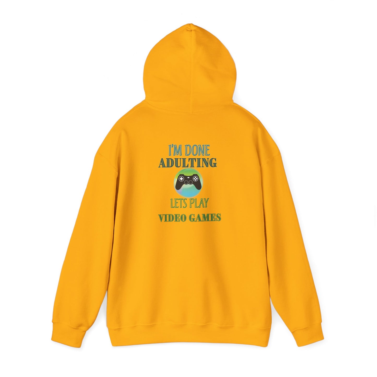 I'm Done Adulting- Men's Heavy Blend™ Hoodie