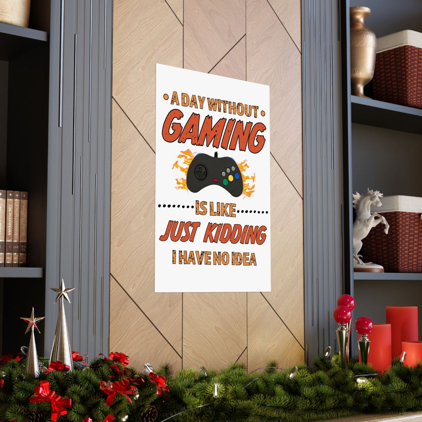 A Day Without Gaming-Poster