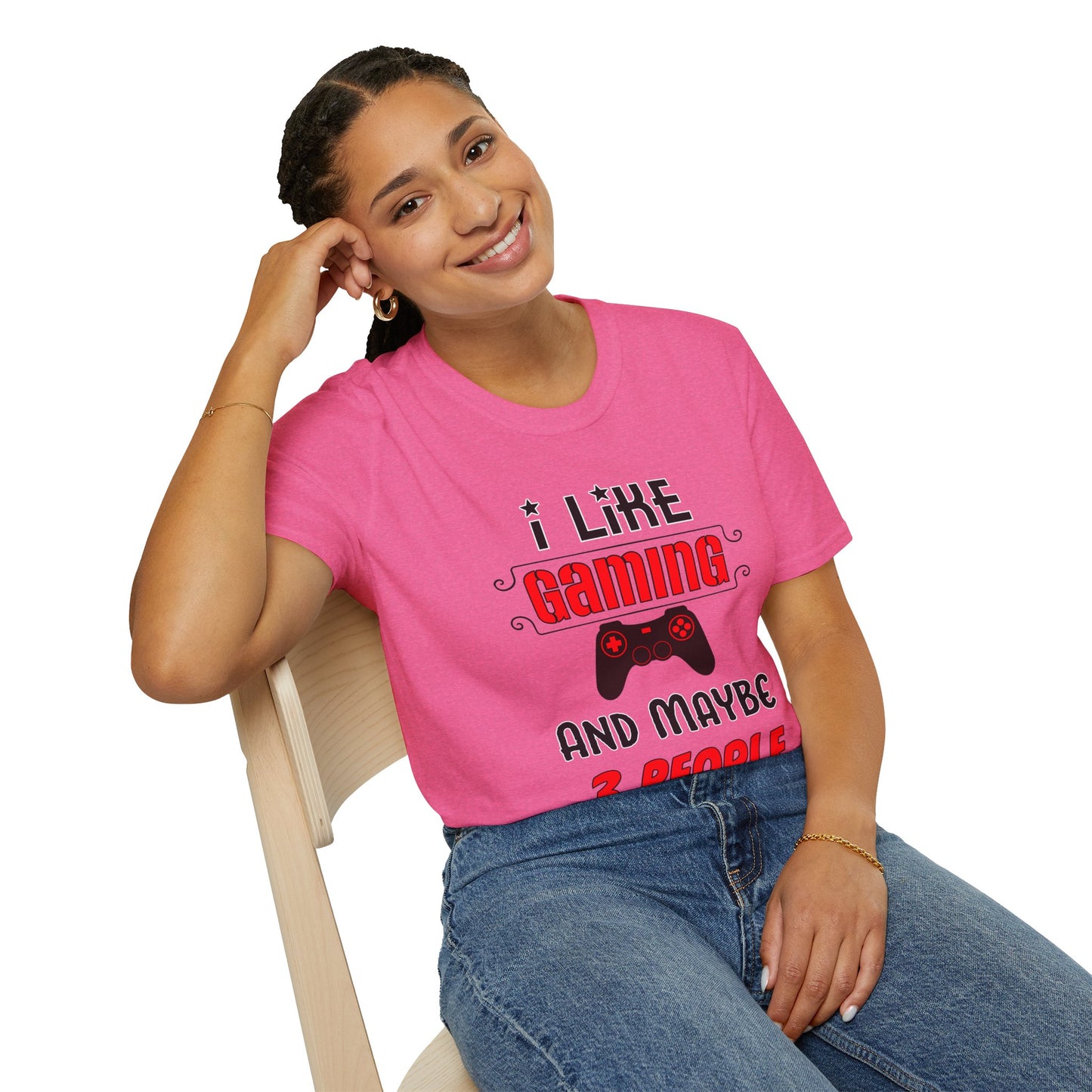 I Like Gaming- Women's Softstyle T-Shirt