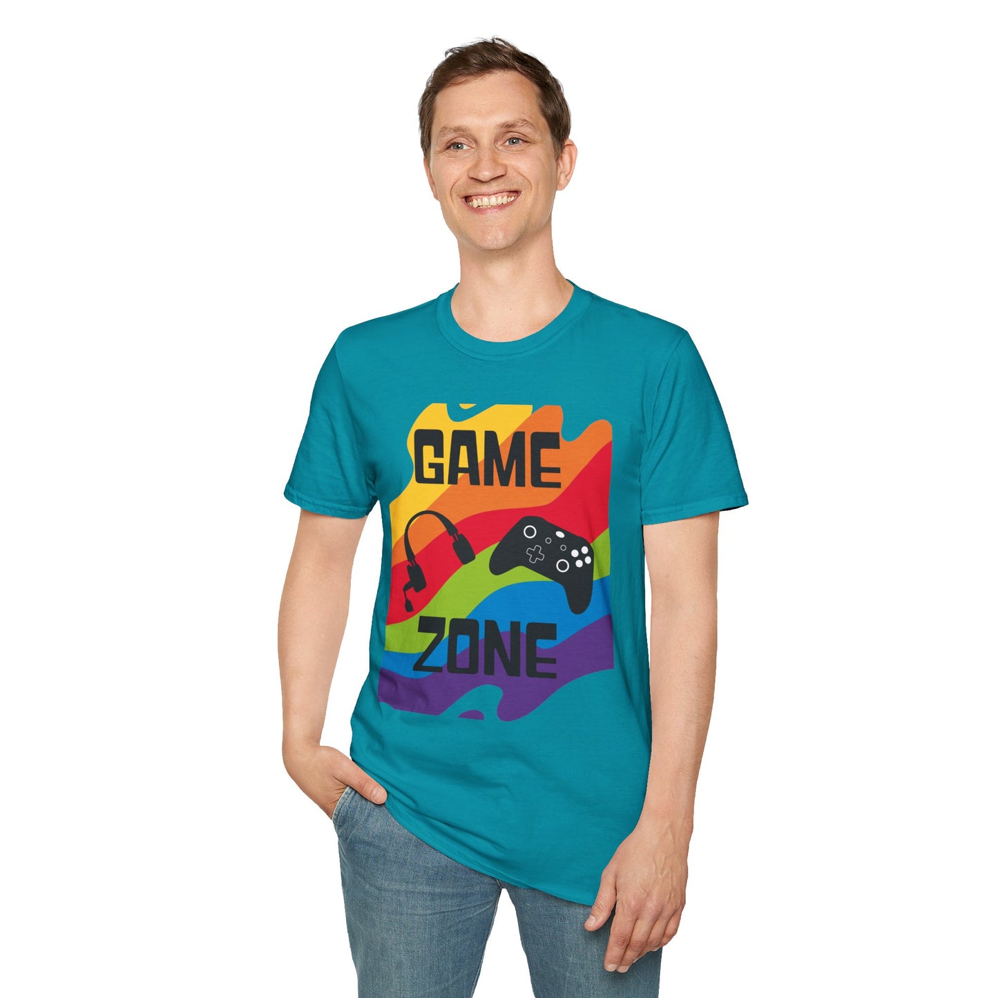 Game Zone- Men's Softstyle T-Shirt