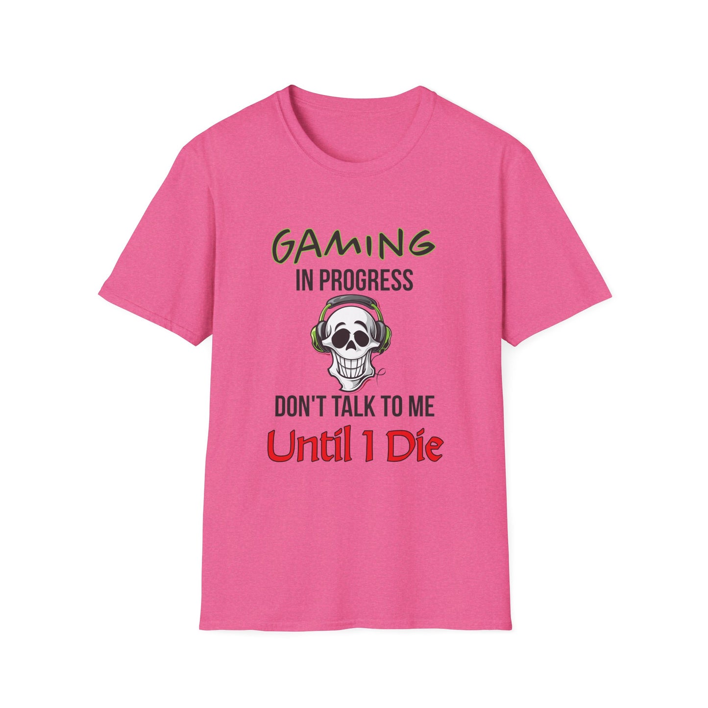 Gaming In Progress- Women's Softstyle T-Shirt