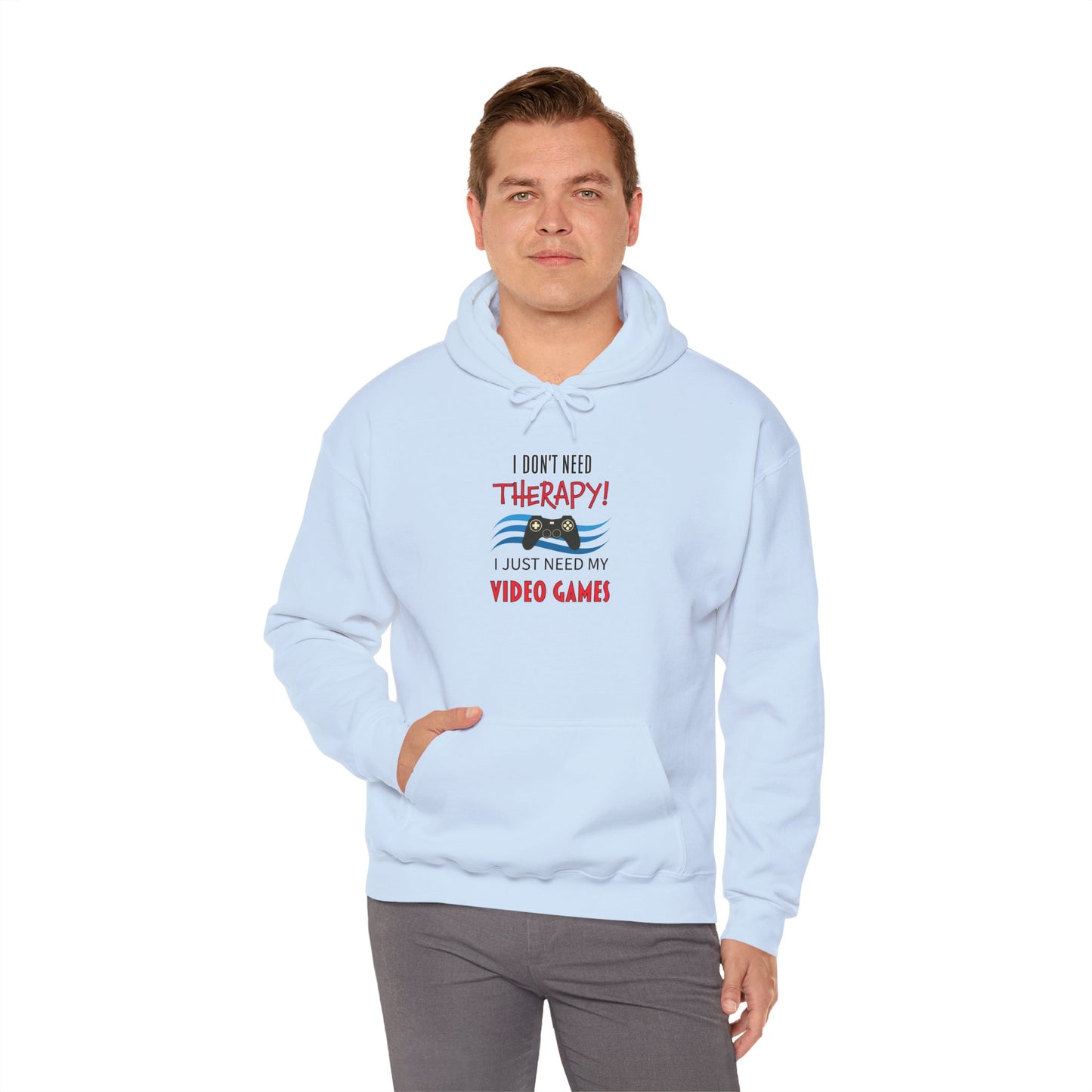 I Don't Need Therapy- Men's Heavy Blend™ Hoodie