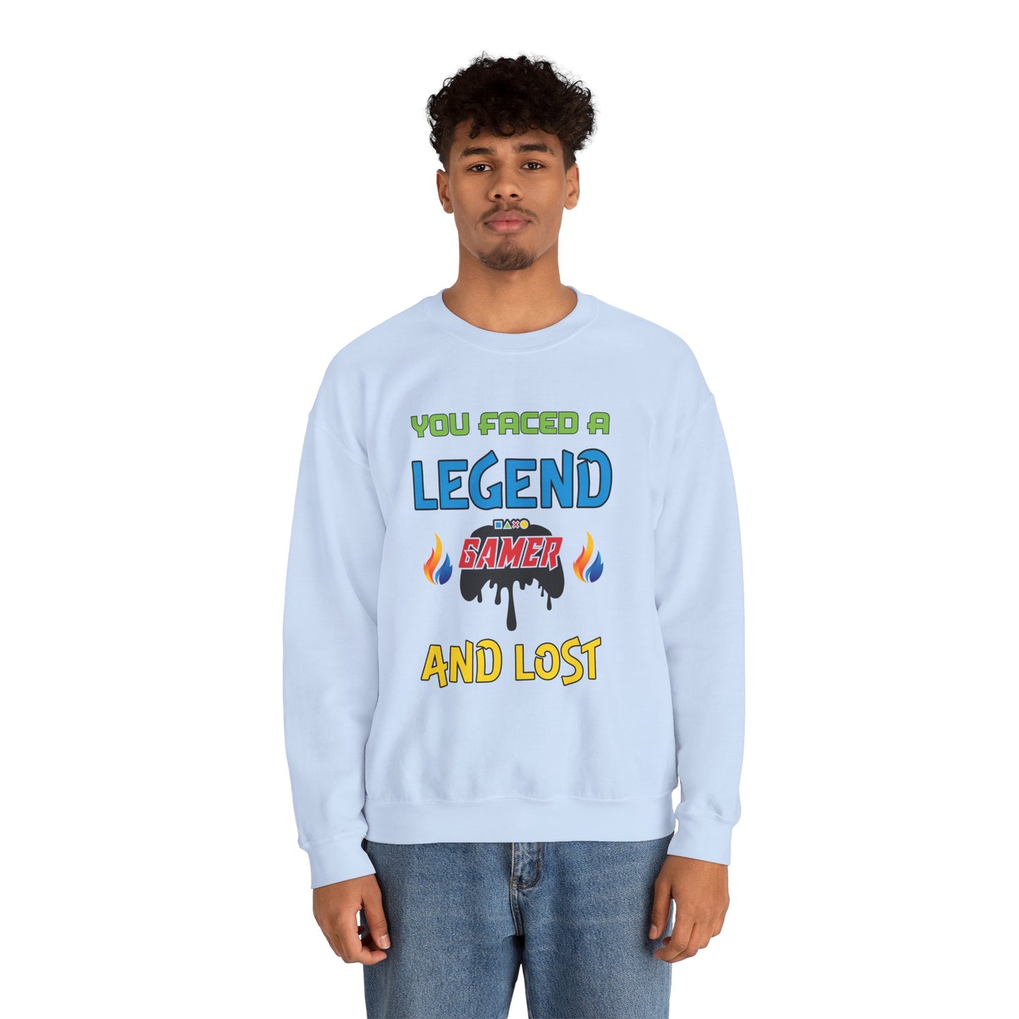 You Faced a Legend- Men's Sweatshirt