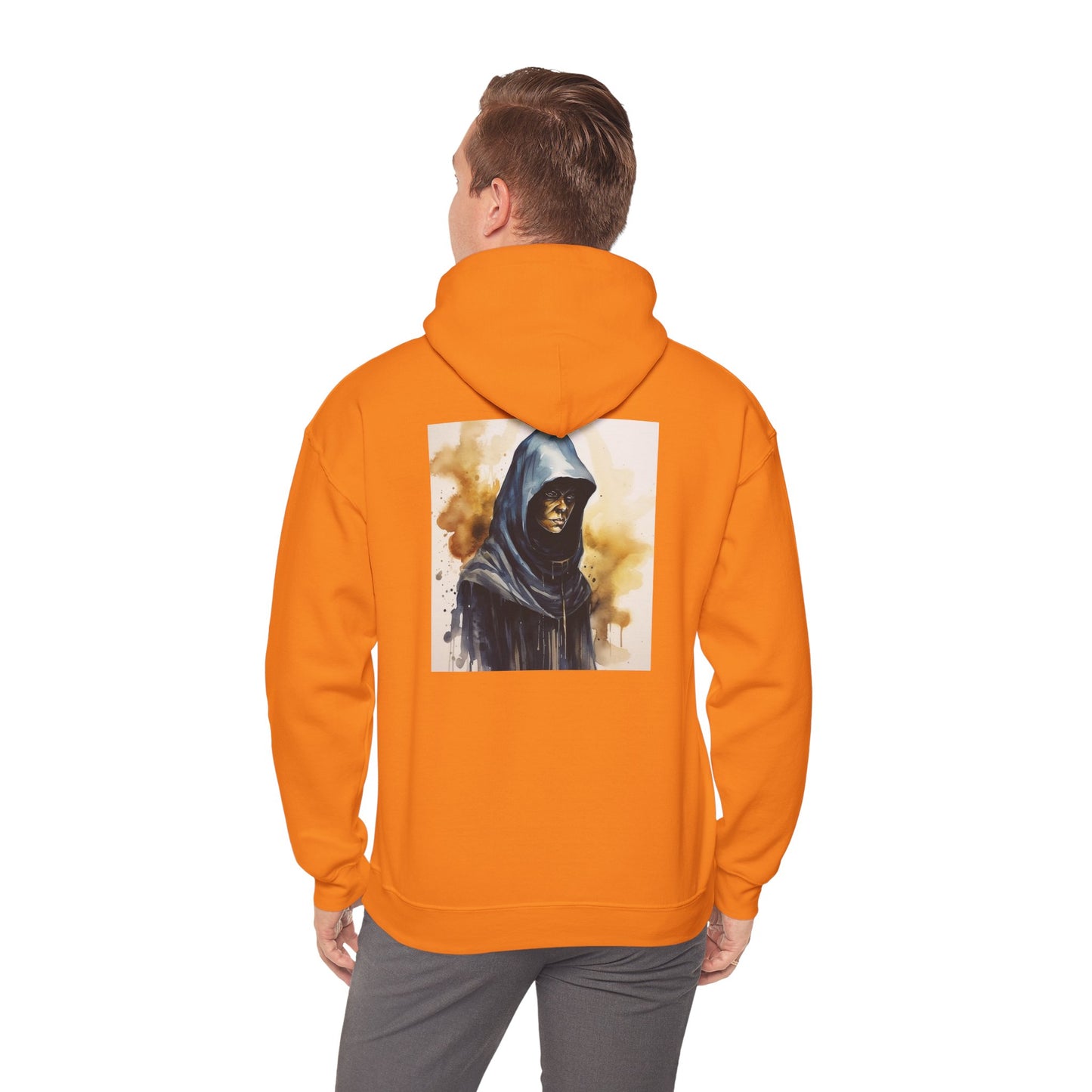 Hooded Figure- Men's Heavy Blend™ Hoodie