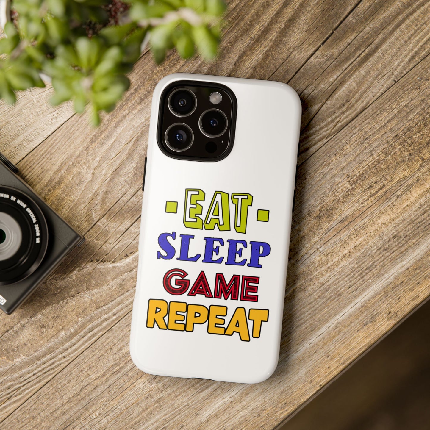 Eat Sleep Game- iPhone Tough Cases