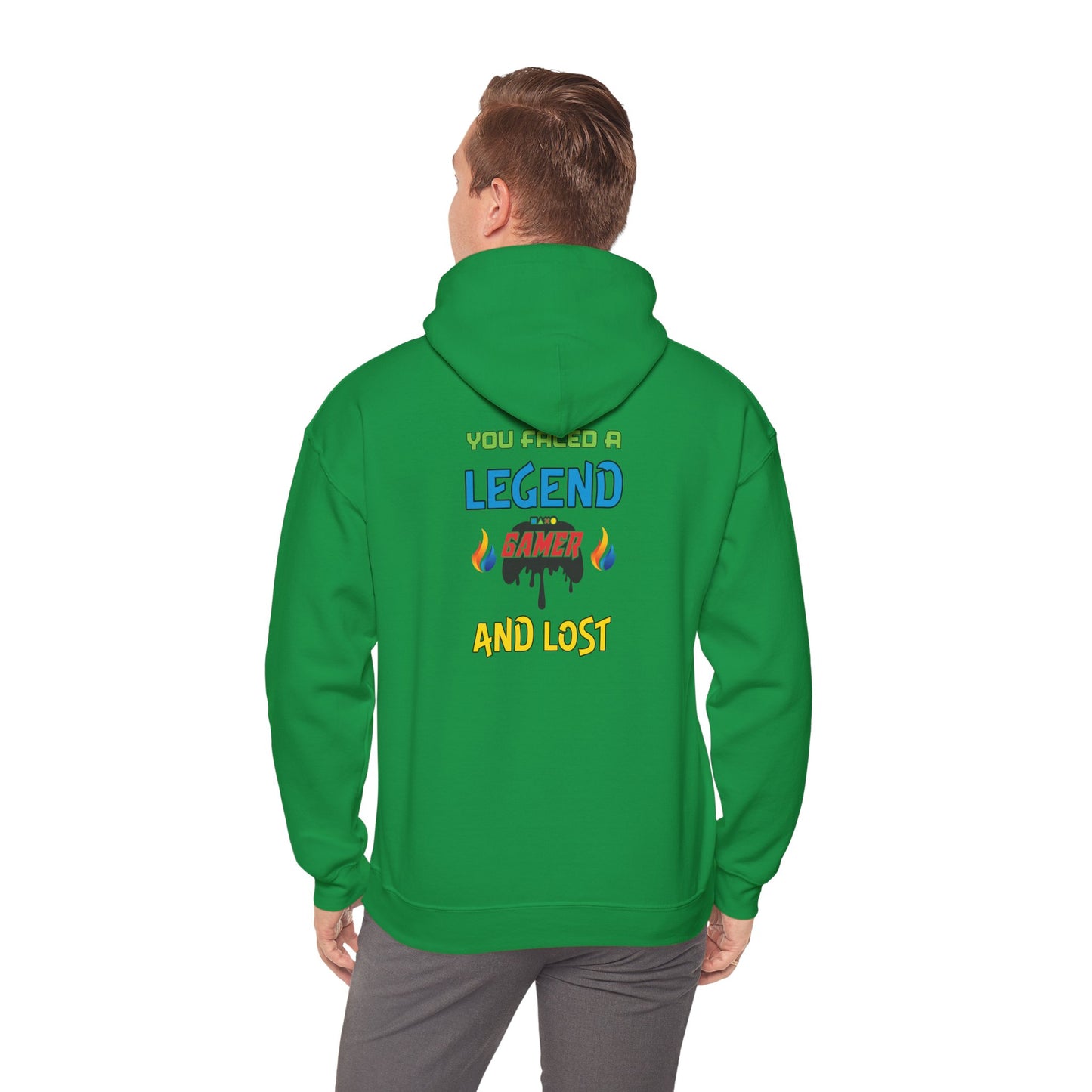 You Faced A Legend- Men's Heavy Blend™ Hoodie