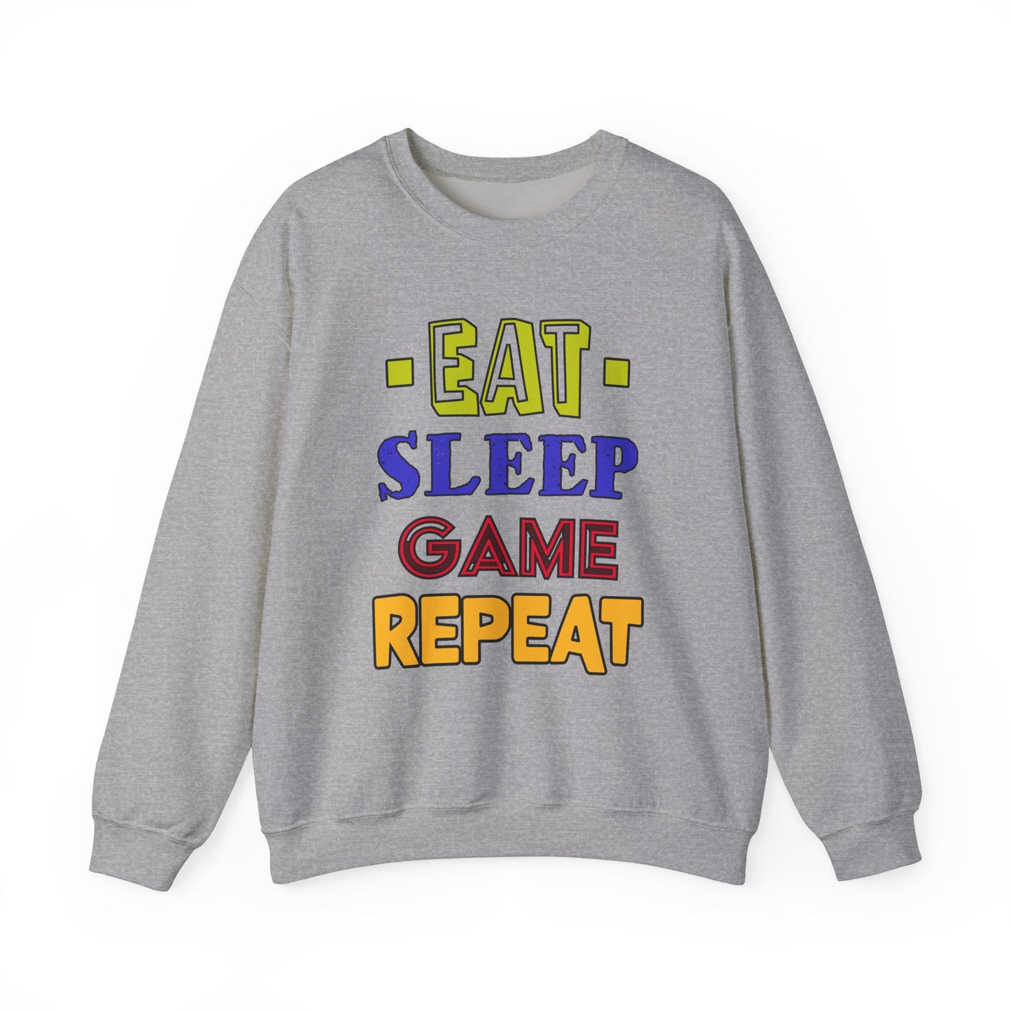 Eat Sleep Game Repeat- Men's Sweatshirt