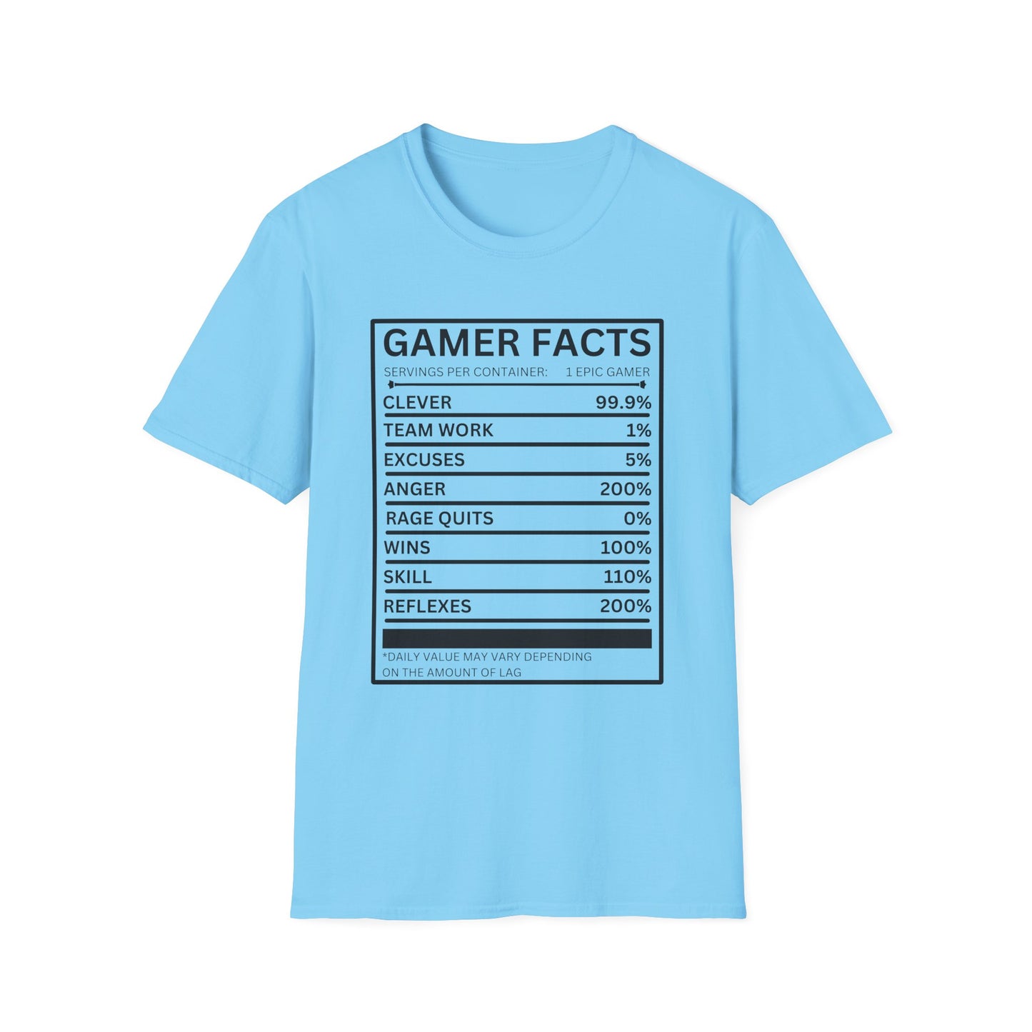 Gamer Facts- Men's Softstyle T-Shirt