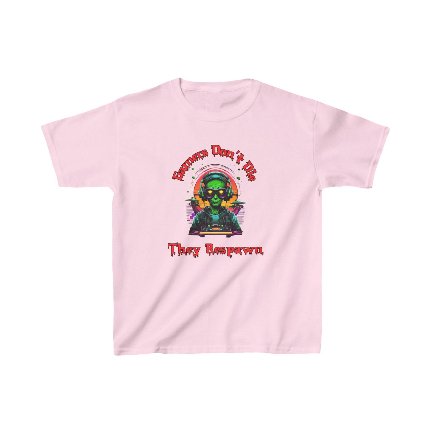 Gamers Don't Die- Kids Heavy Cotton™ Tee