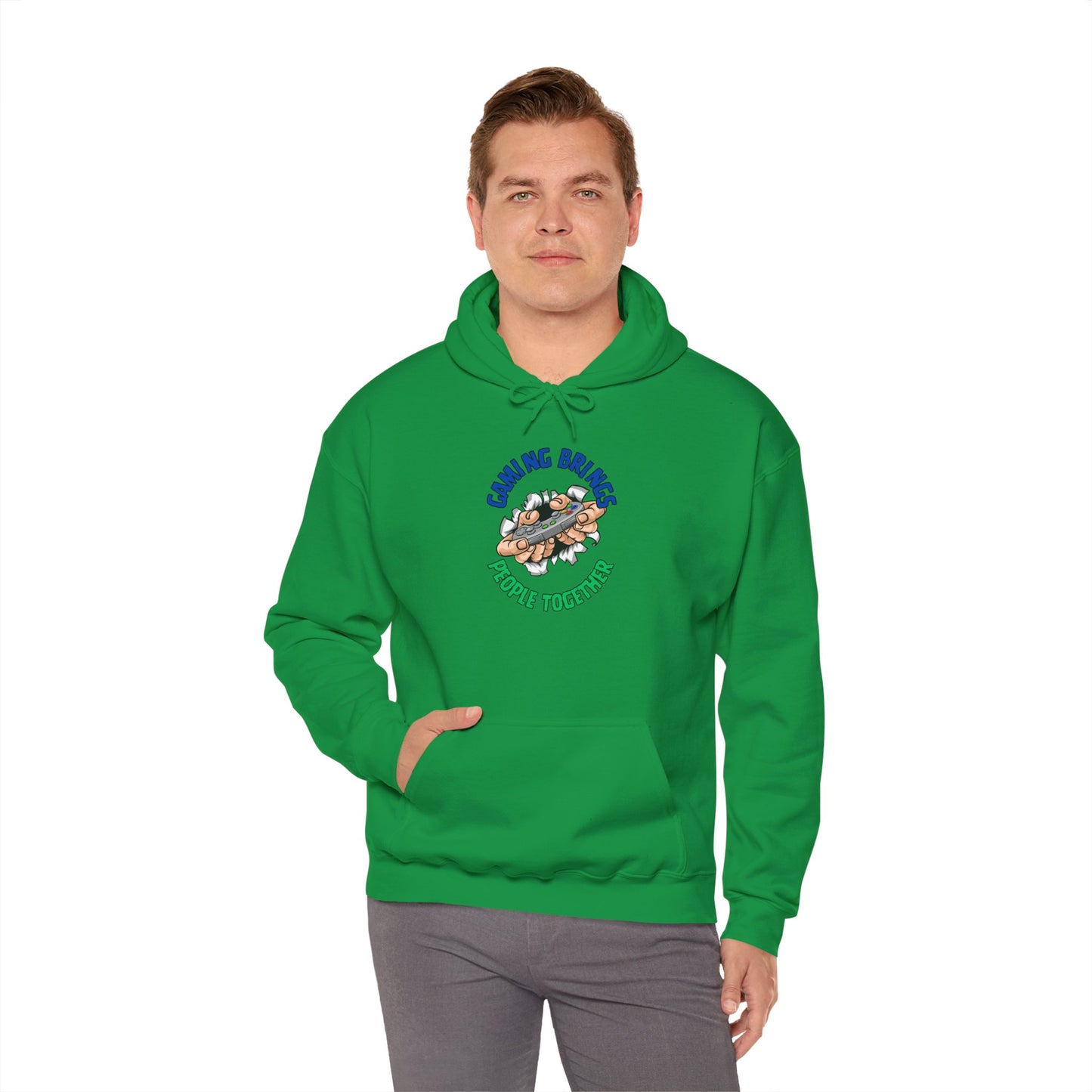 Gaming Brings- Men's Heavy Blend™ Hoodie