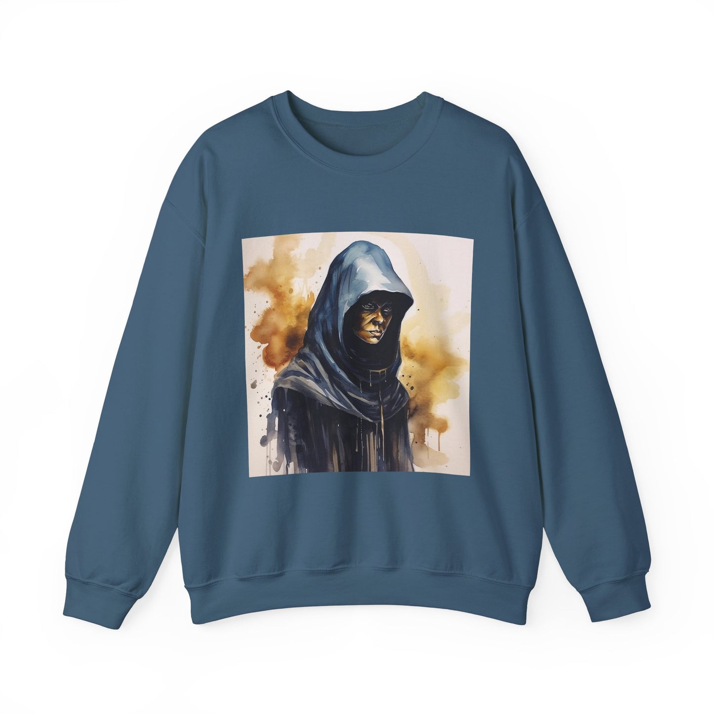 Hooded Figure- Men's Sweatshirt