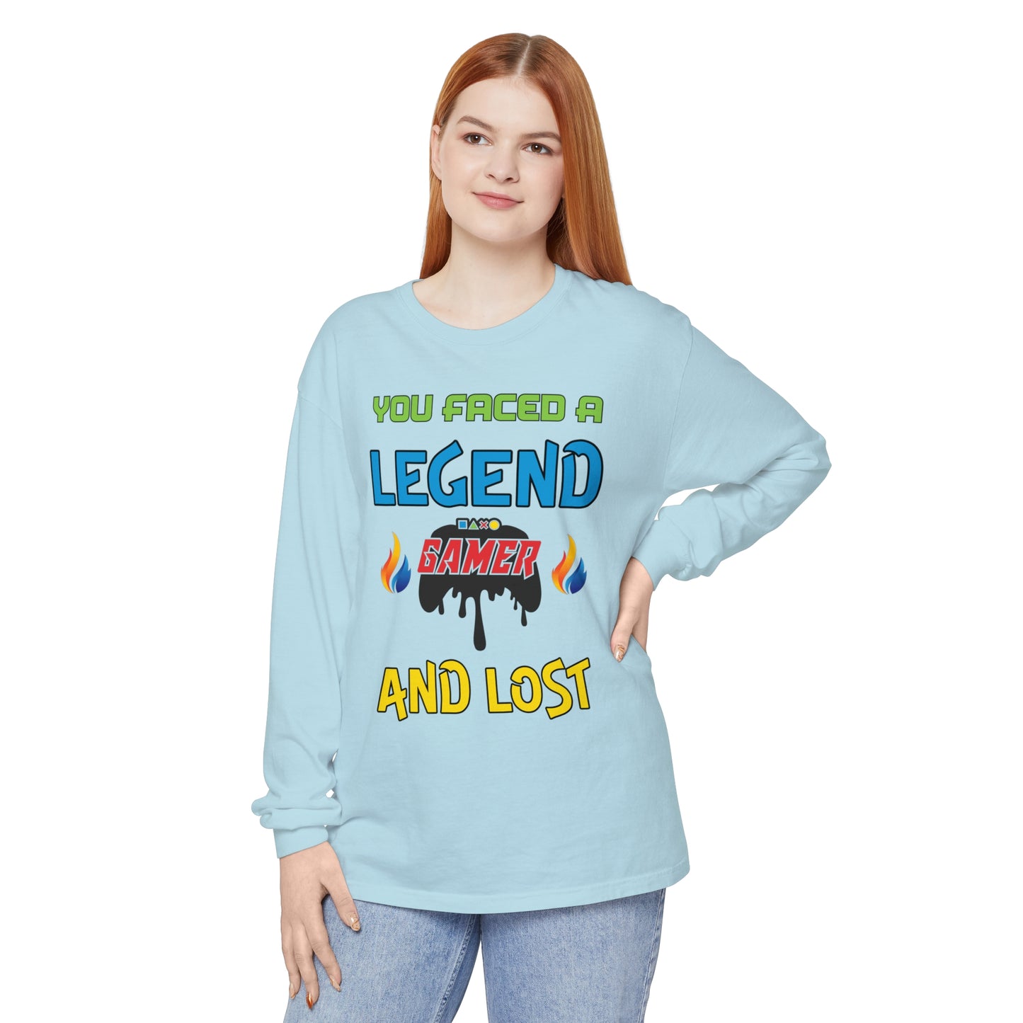 You Faced a Legend- Women's Long Sleeve T-Shirt