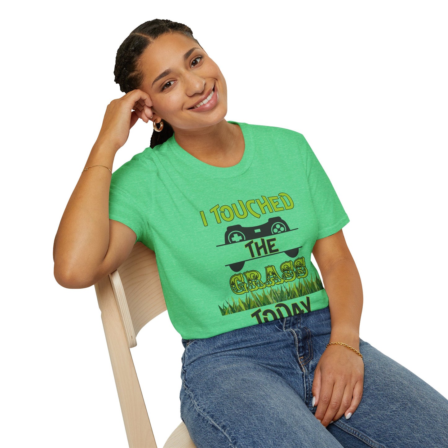 I Touched The Grass- Women's Softstyle T-Shirt