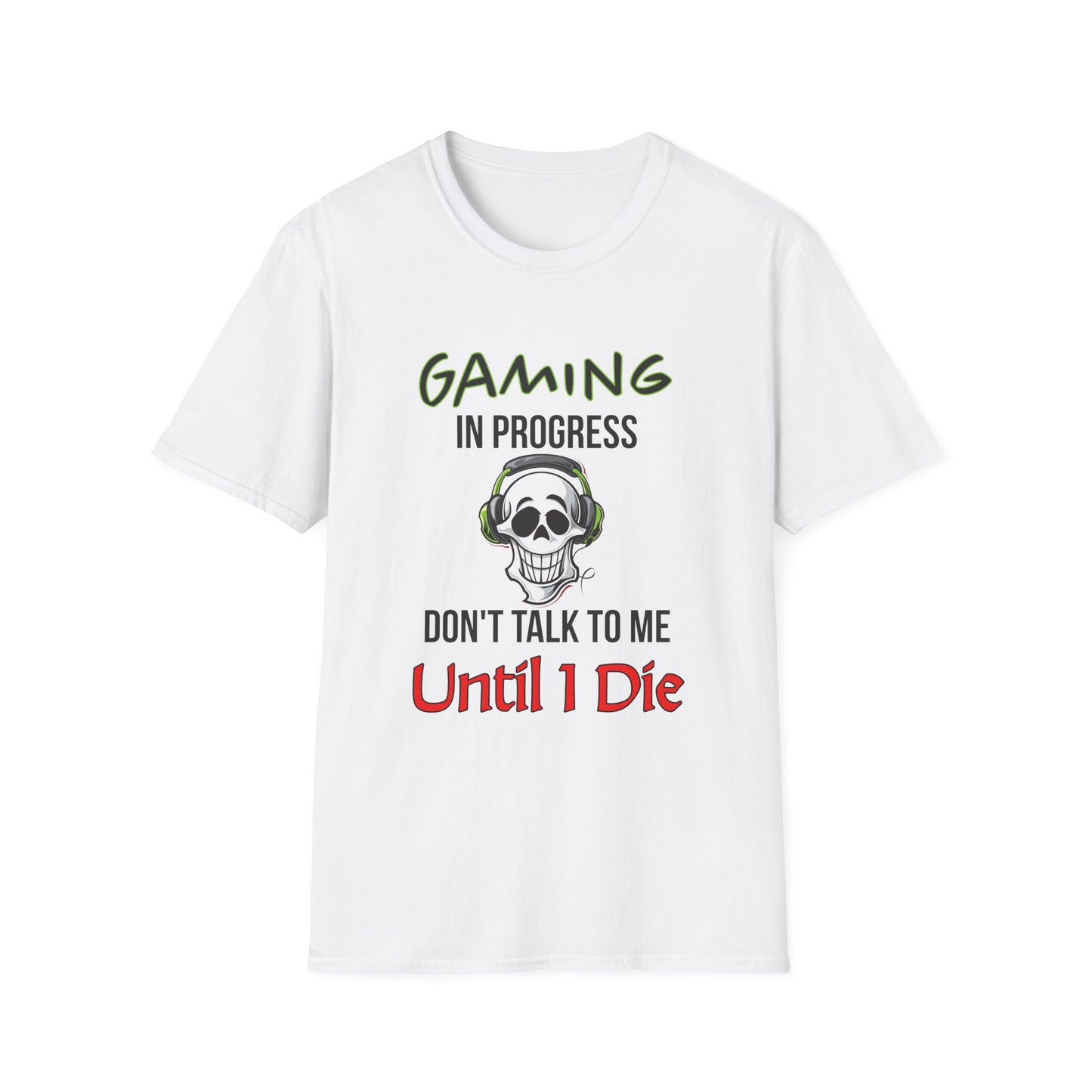 Gaming In Progress- Men's Softstyle T-Shirt