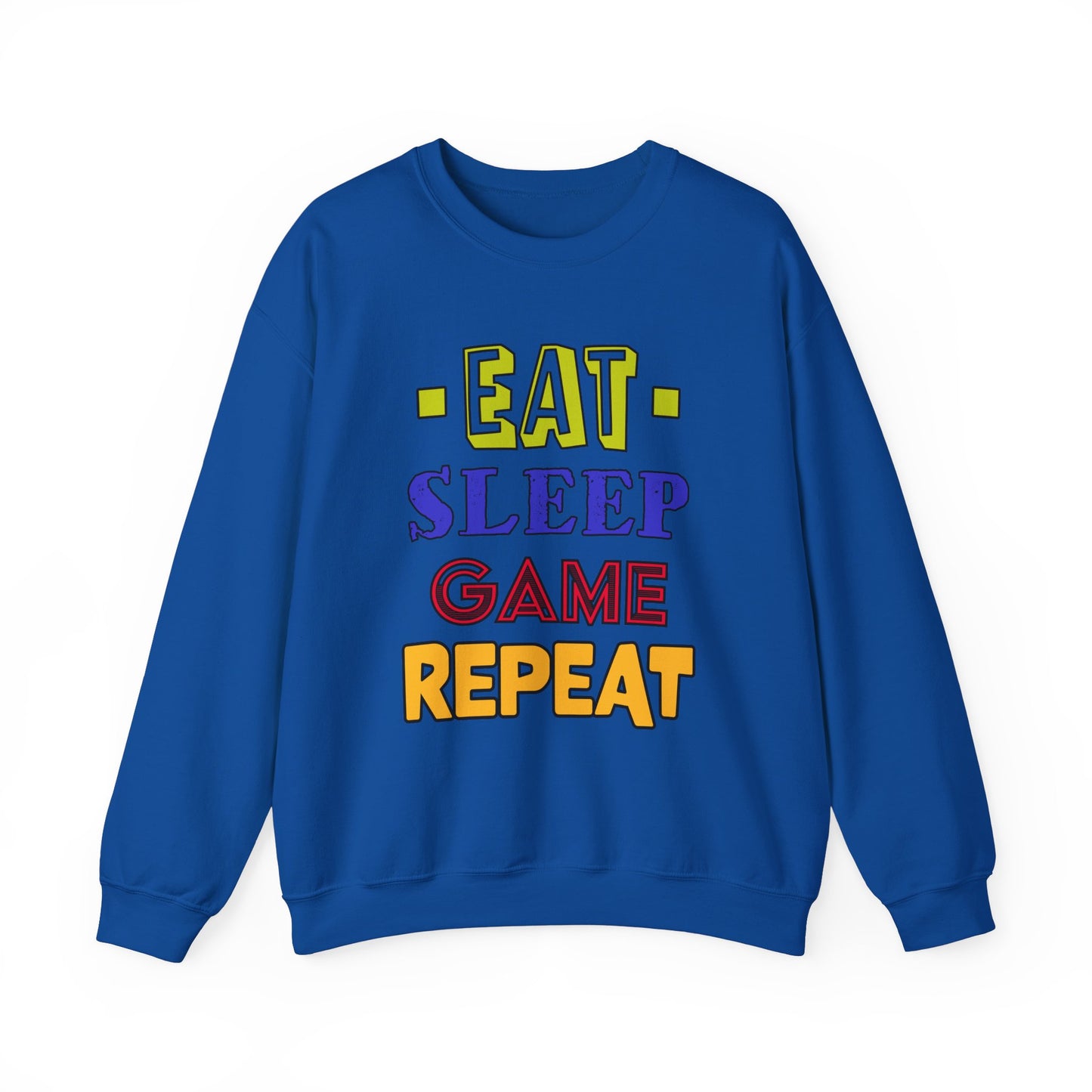 Eat Sleep Game Repeat- Men's Sweatshirt