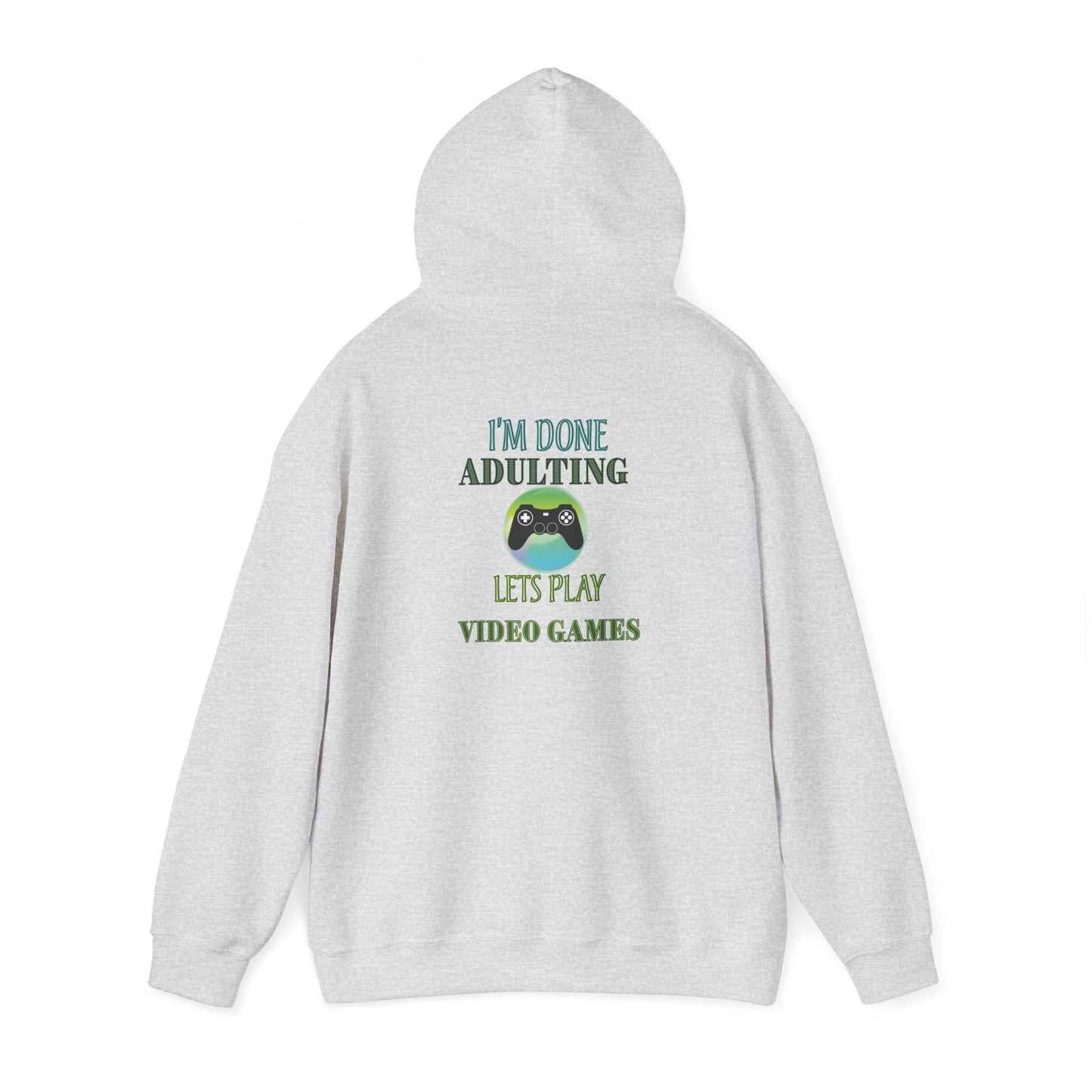 I'm Done Adulting- Men's Heavy Blend™ Hoodie