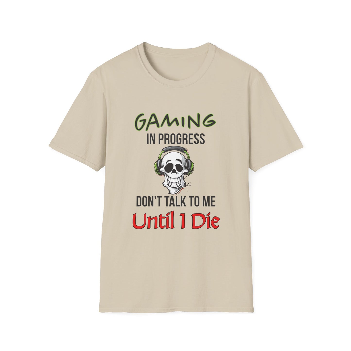 Gaming In Progress- Men's Softstyle T-Shirt