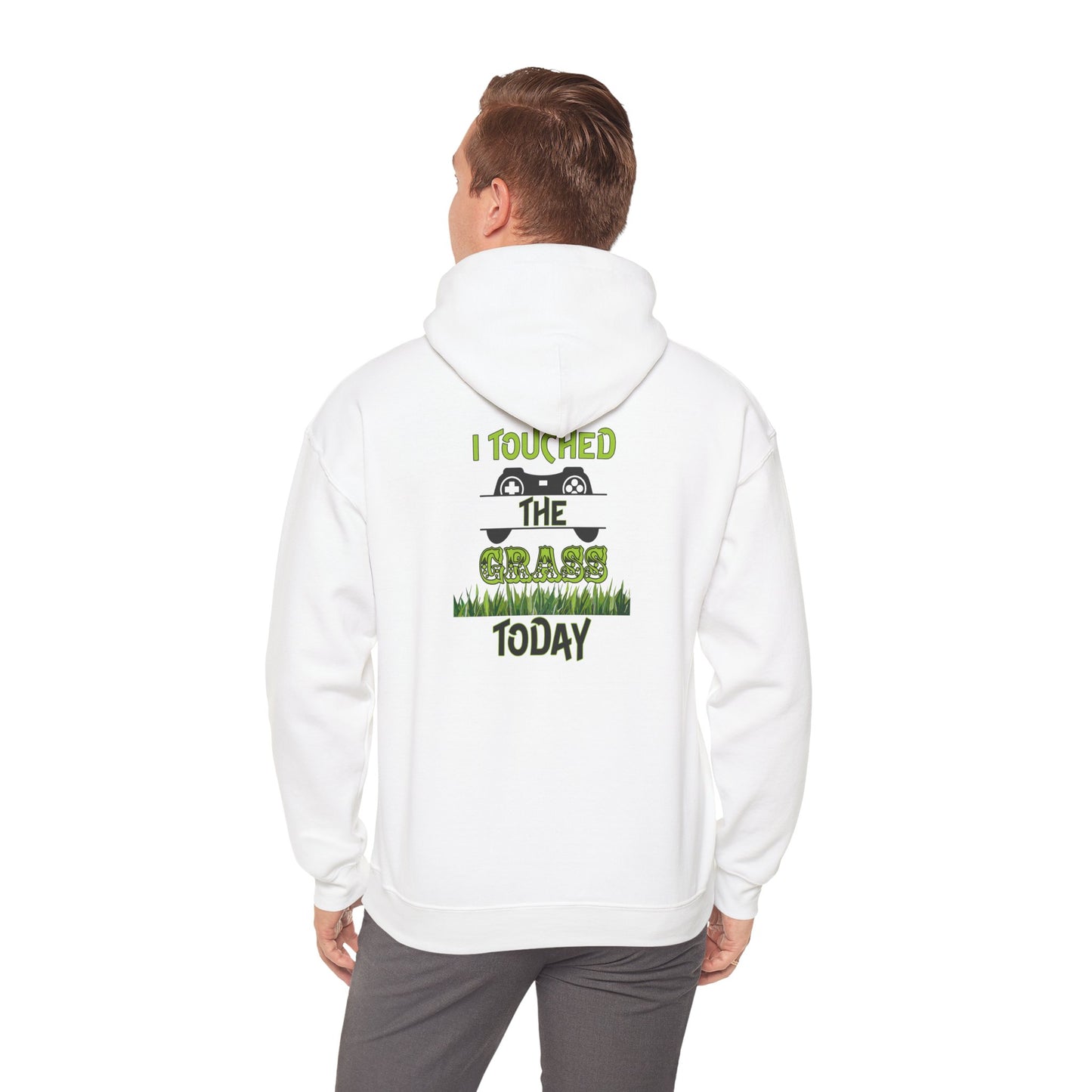 I Touched The Grass- Men's Heavy Blend™ Hoodie