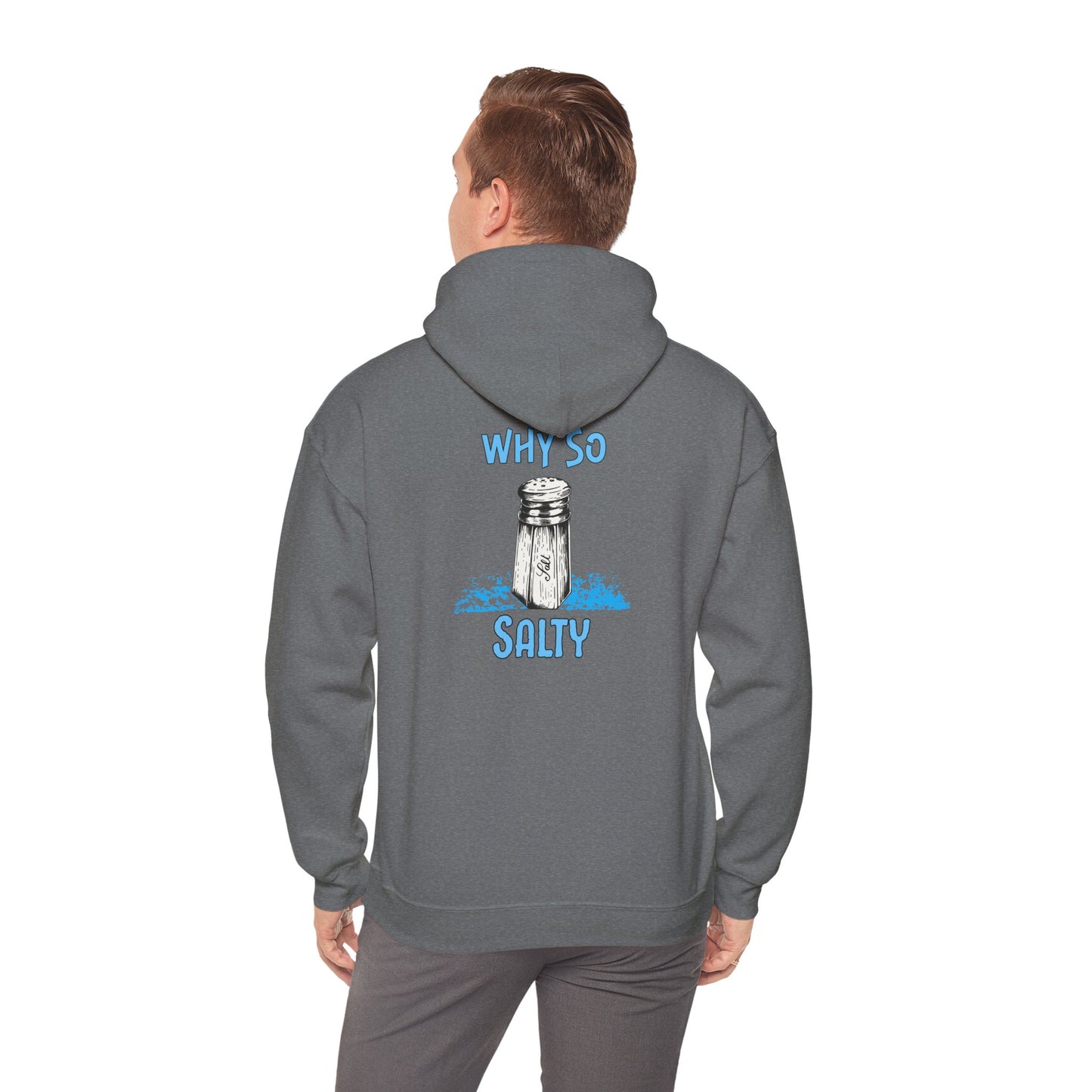 Why So Salty- Men's Heavy Blend™ Hoodie