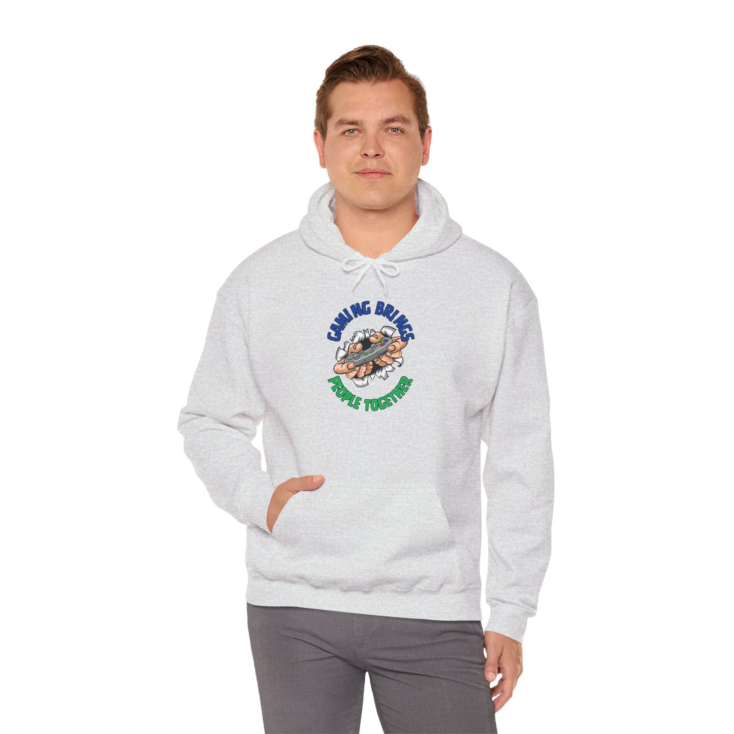 Gaming Brings- Men's Heavy Blend™ Hoodie