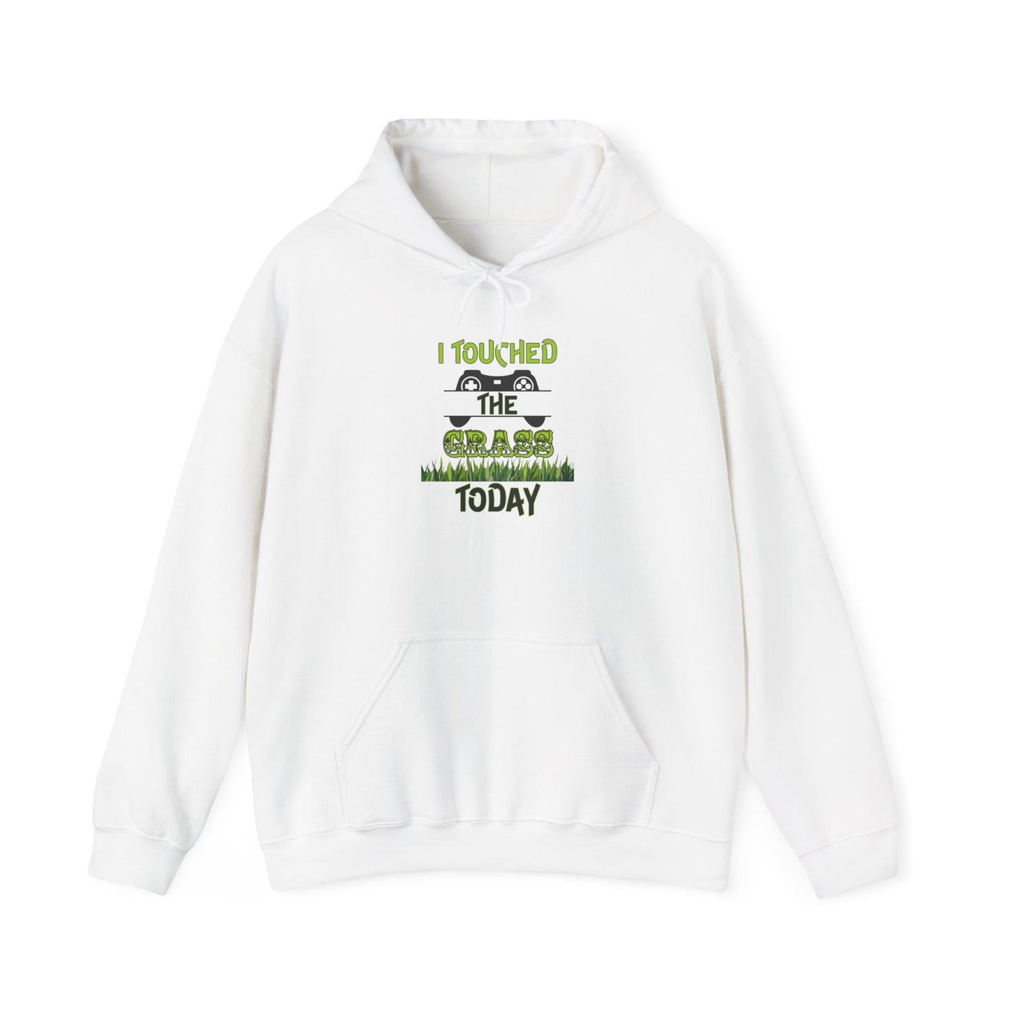 I Touched The Grass- Men's Heavy Blend™ Hoodie