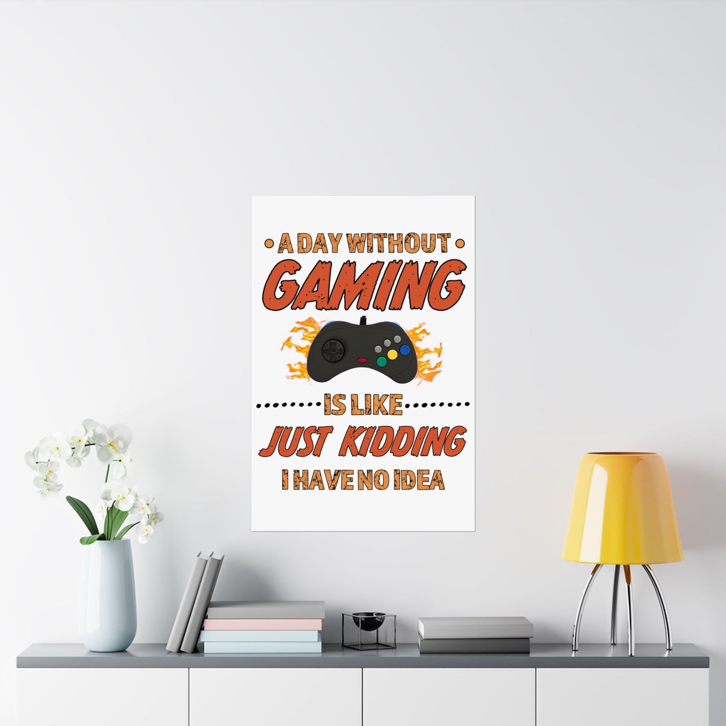 A Day Without Gaming-Poster