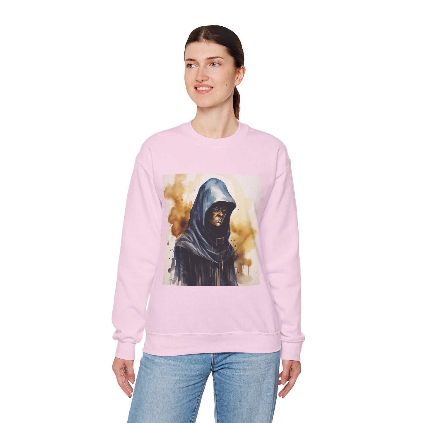 Hooded Figure- Women's Sweatshirt