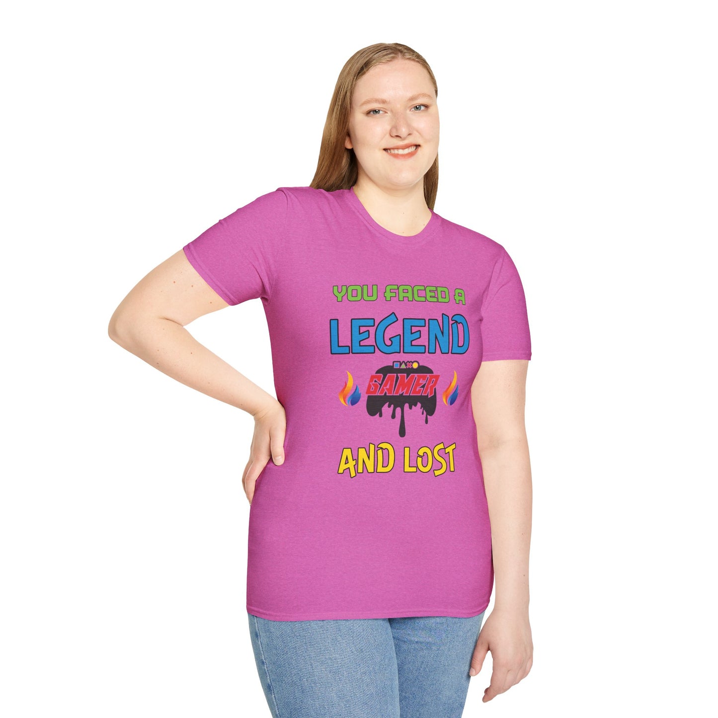 You Faced a Legend- Women's Softstyle T-Shirt