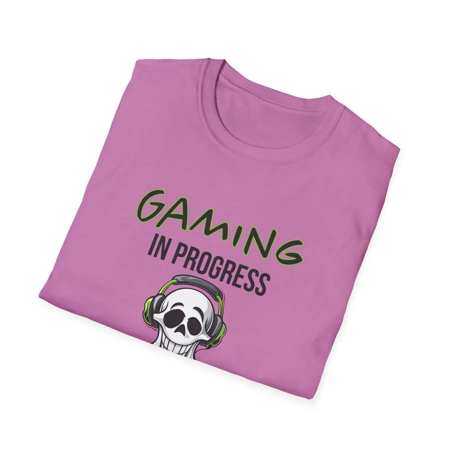 Gaming In Progress- Women's Softstyle T-Shirt