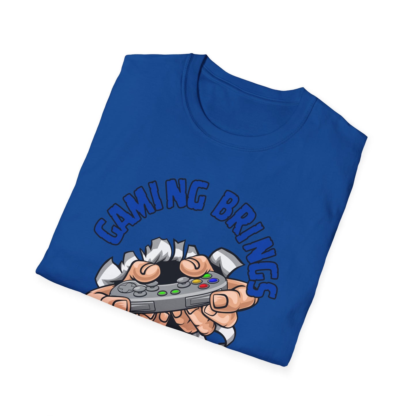 Gaming Brings People Together- Men's Softstyle T-Shirt