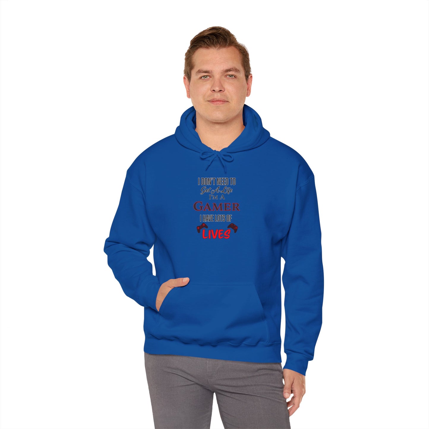 I Don't Need to Get a Life- Men's Heavy Blend™ Hoodie