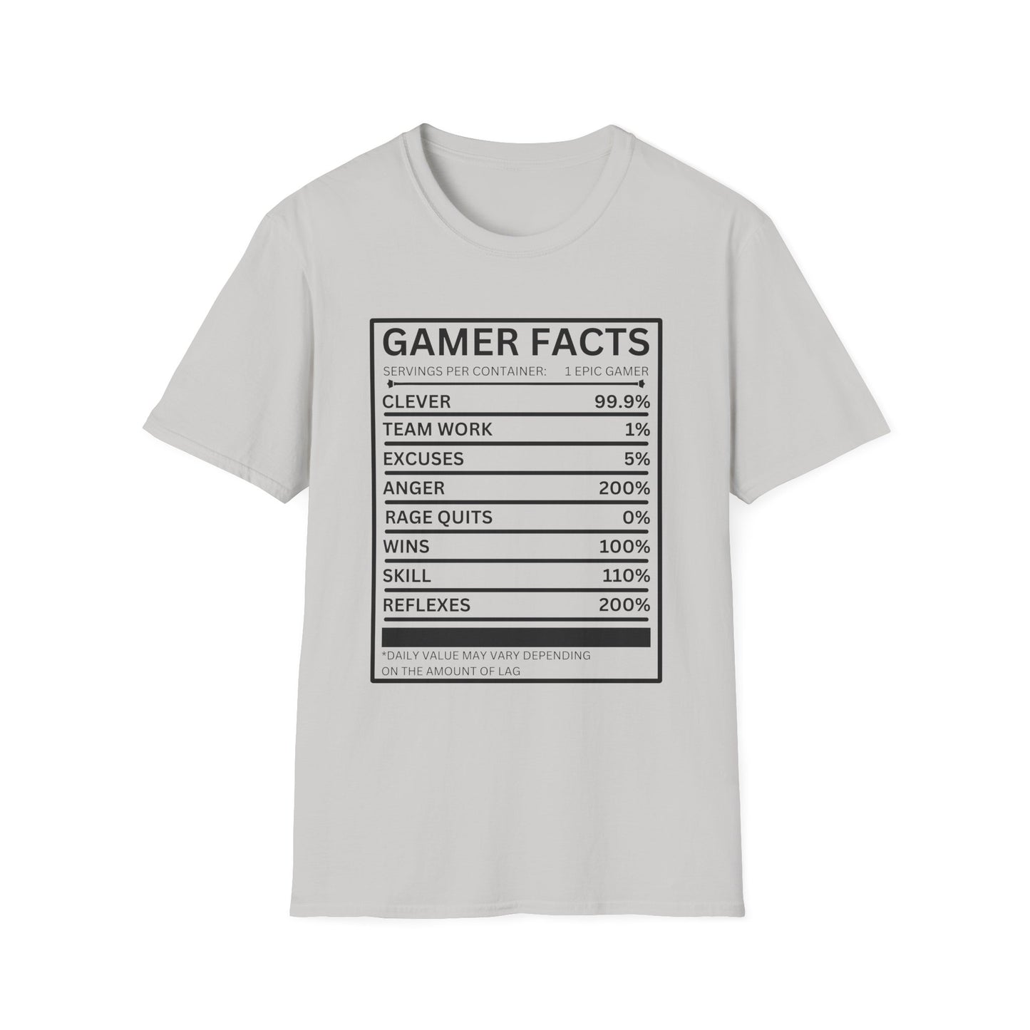 Gamer Facts- Men's Softstyle T-Shirt