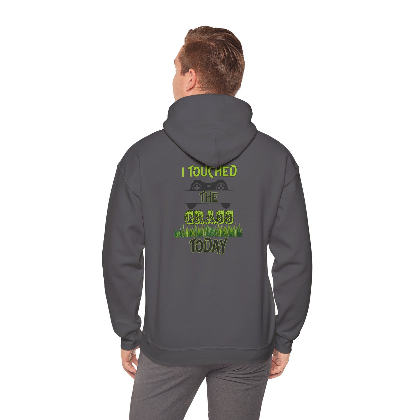 I Touched The Grass- Men's Heavy Blend™ Hoodie