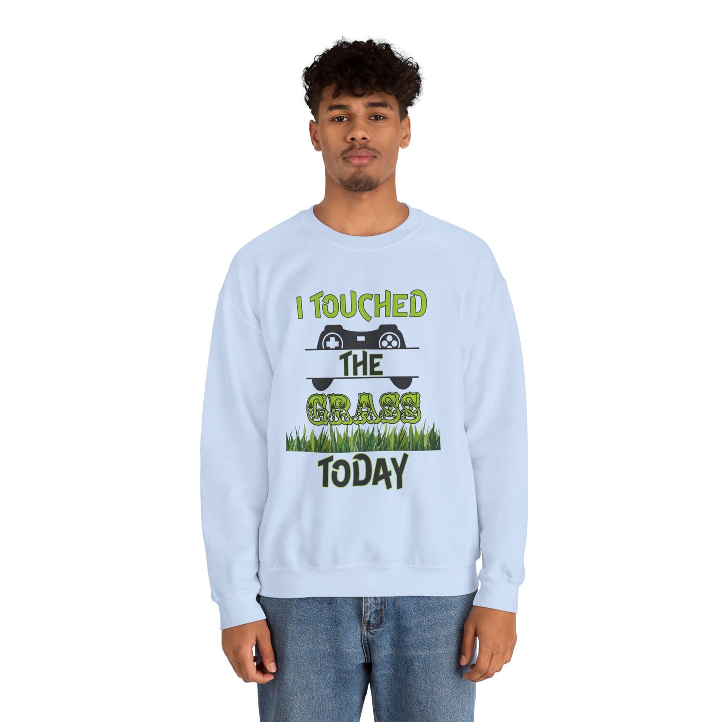 I Touched the Grass- Men's Sweatshirt