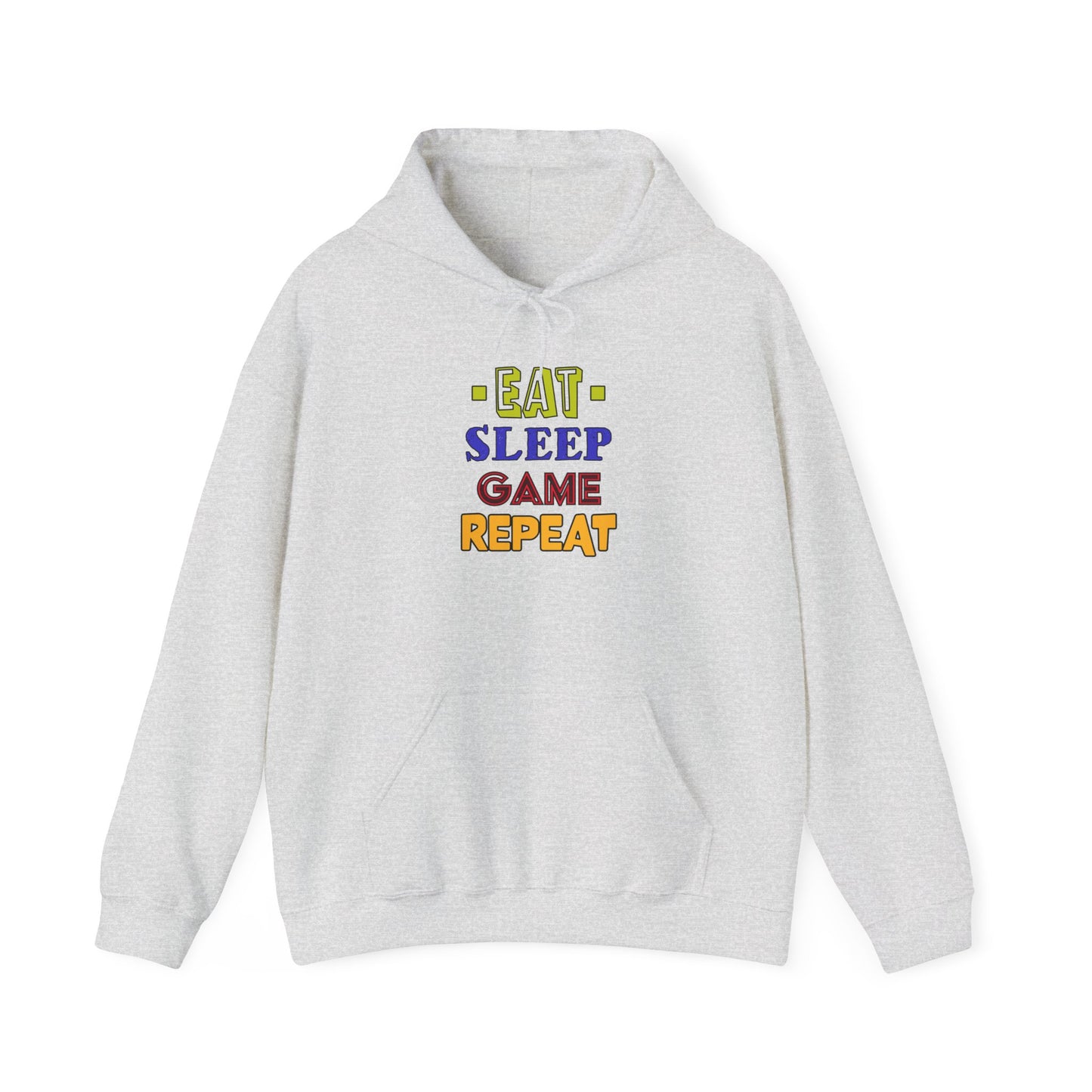 Eat Sleep Game Repeat- Men's Heavy Blend™ Hoodie