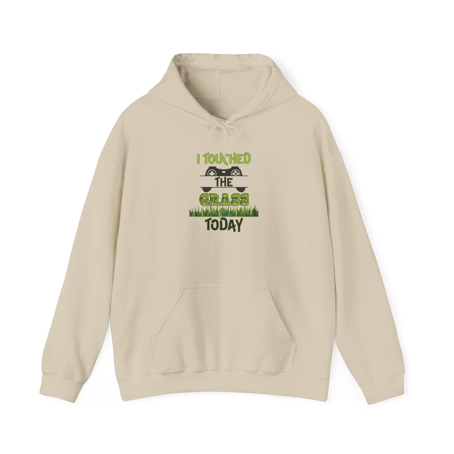 I Touched The Grass- Men's Heavy Blend™ Hoodie