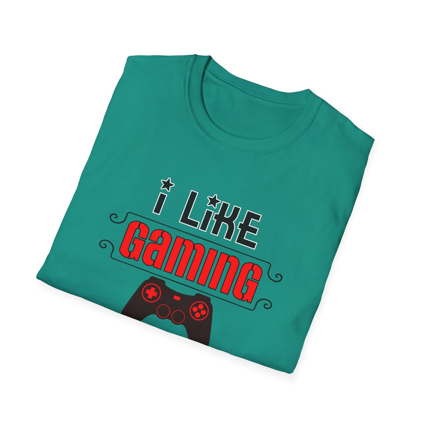 I Like Gaming- Women's Softstyle T-Shirt