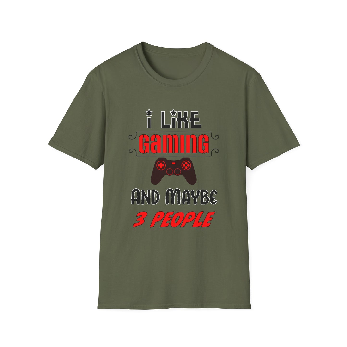 I Like Gaming- Men's Softstyle T-Shirt