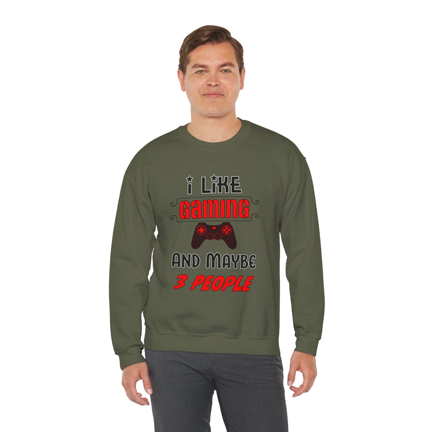 I Like Gaming- Men's Sweatshirt