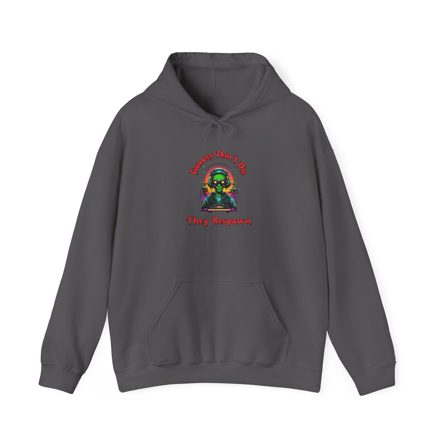 Gamers Don't Die- Men's Heavy Blend™ Hoodie