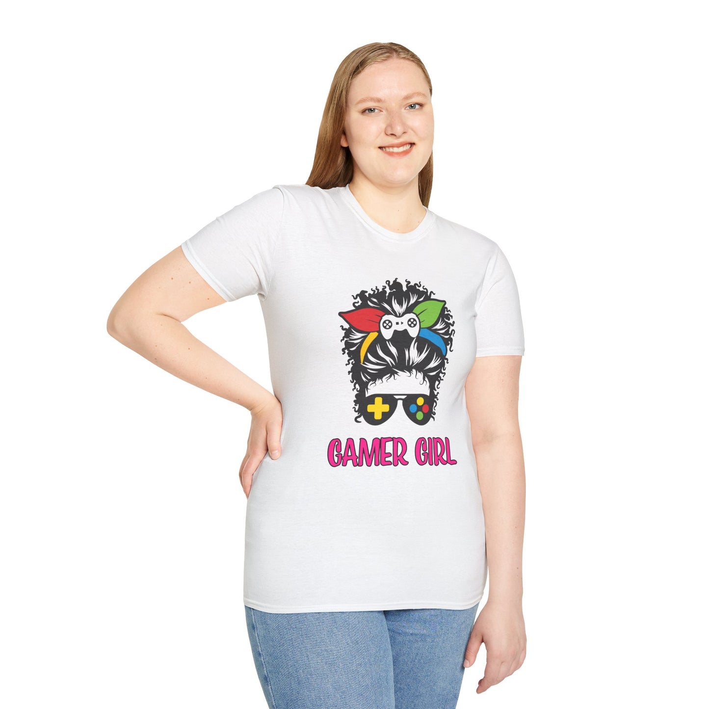 Gamer Girl- Women's Softstyle T-Shirt