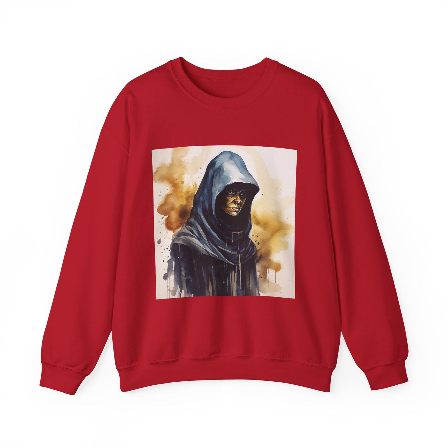 Hooded Figure- Women's Sweatshirt